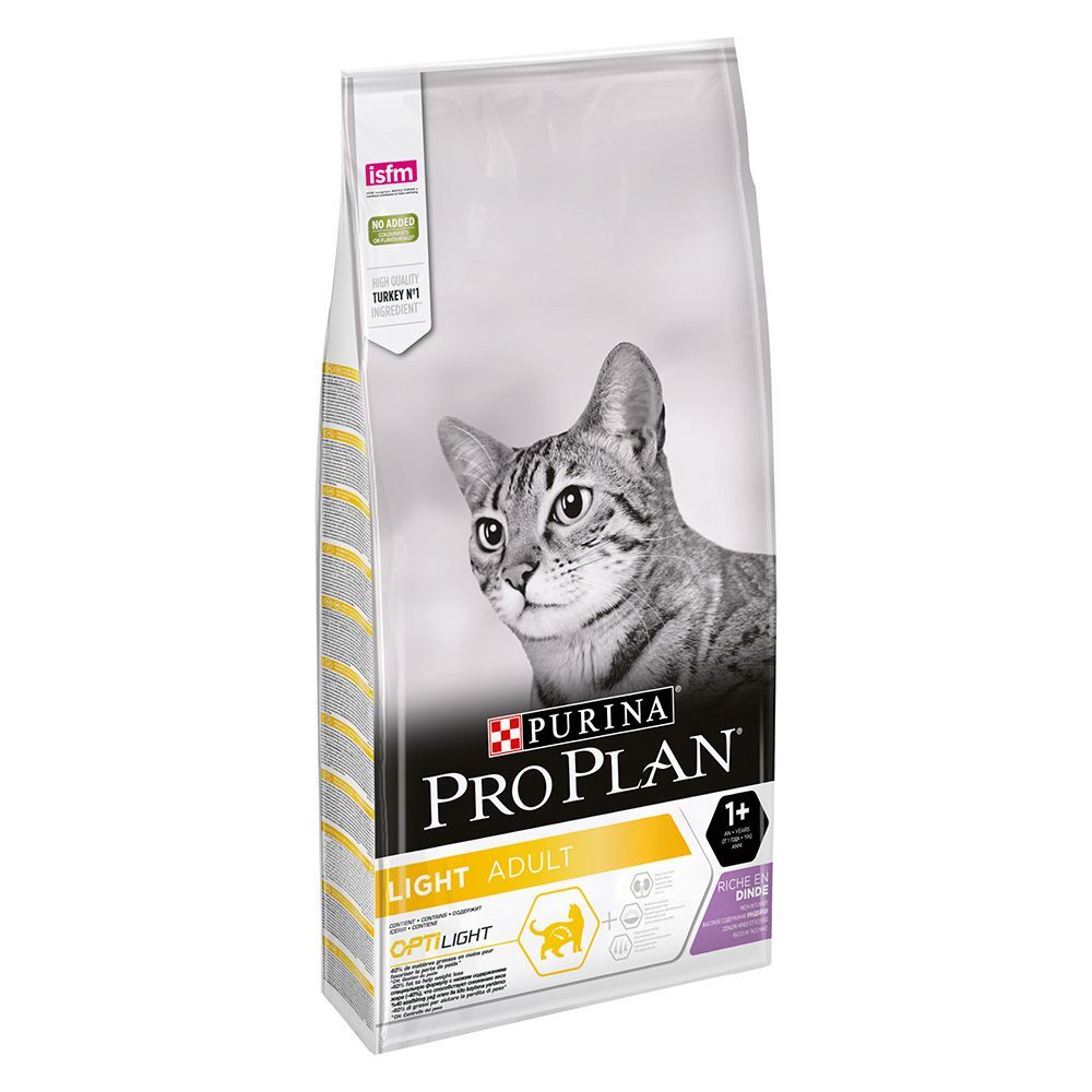 Pro Plan 3kg Light Adult reich an Truthahn Pro Plan Trockenfutter für Katzen