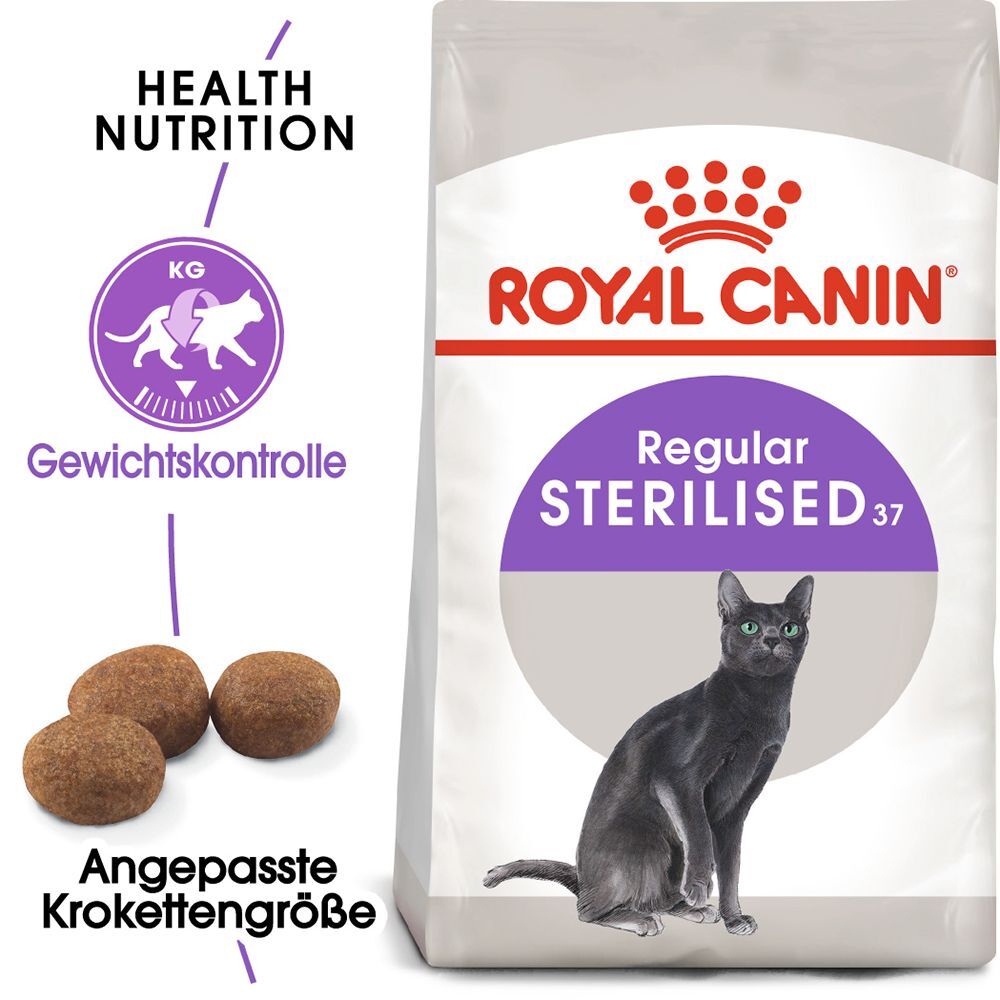 Royal Canin 400g Sterilised 37 Royal Canin Trockenfutter für Katzen