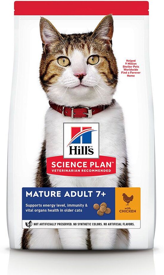 Hill's Science Plan 1,5kg Mature Adult Huhn Hill's Science Plan Katzenfutter trocken