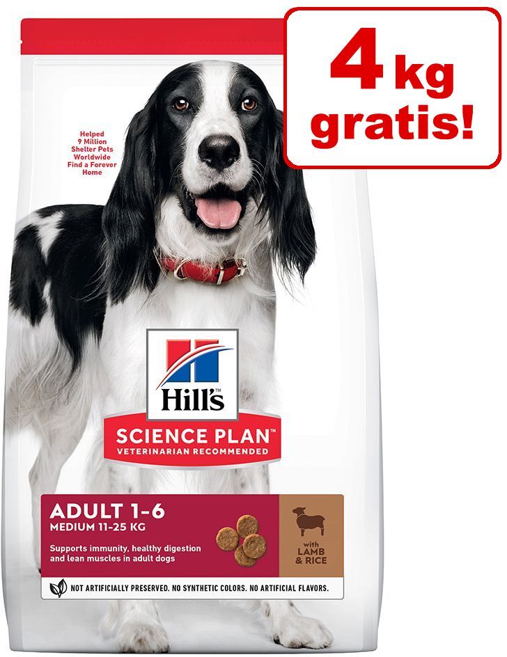 Hill's Science Plan 18kg Adult Light Large Breed mit Huhn Hill's Science Plan Hundefutter Trocken - 4kg gratis!