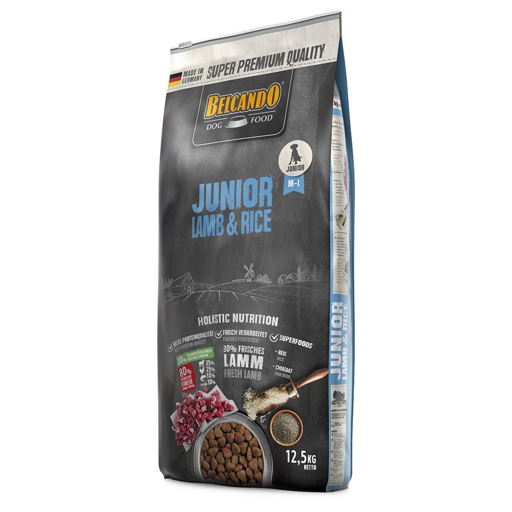 Belcando 2x 12,5kg Junior Lamm & Reis Belcando Hundefutter trocken