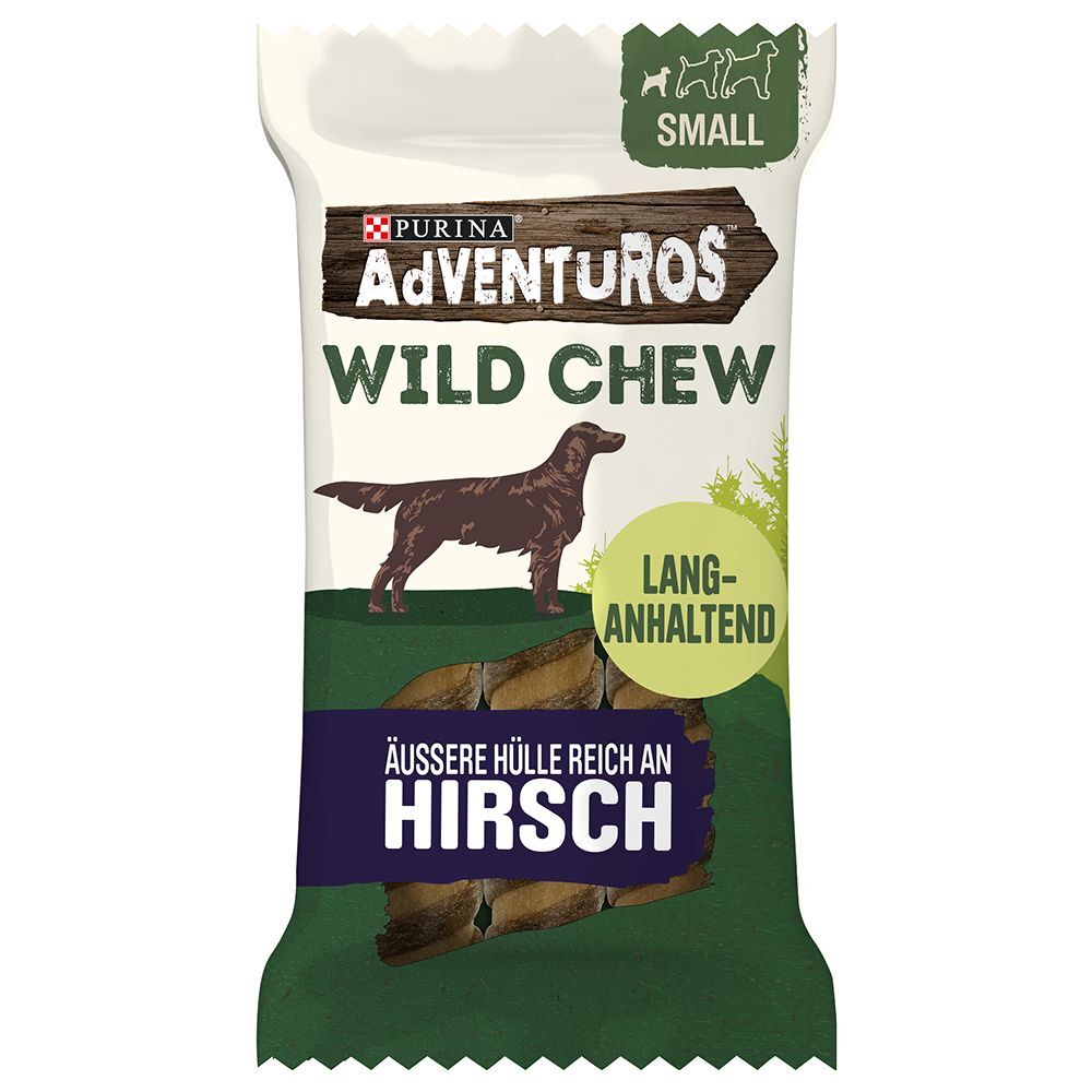 Adventuros 150g Wild Chew Adventuros Snacks für kleine Hunde