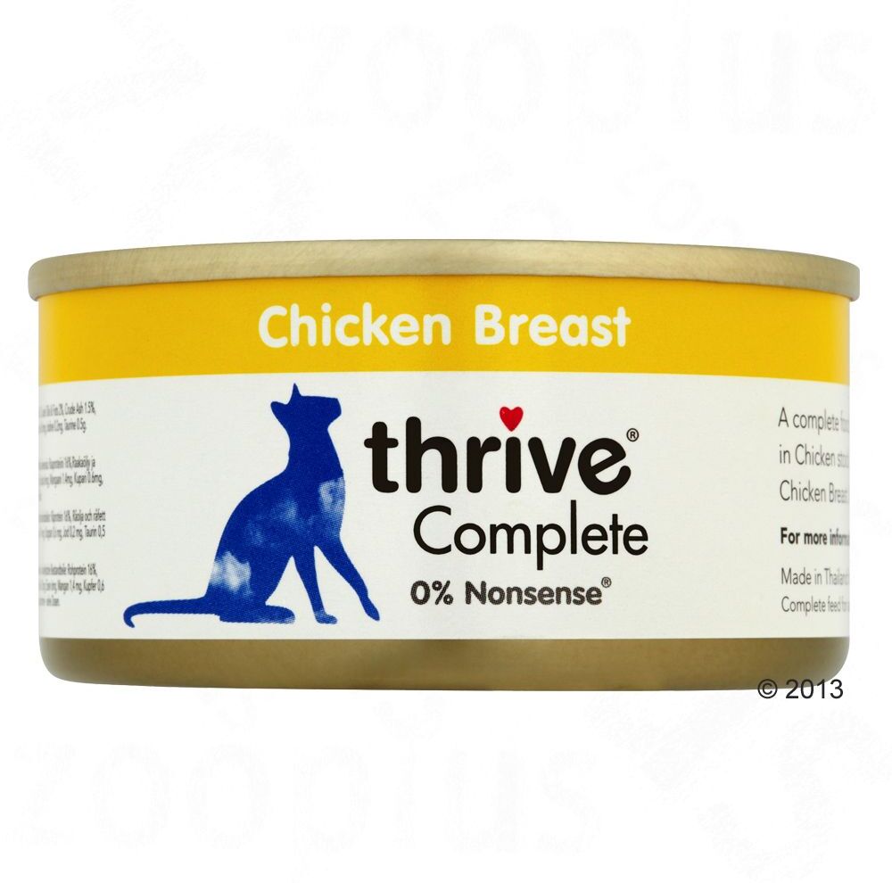 Thrive 6x 75g Complete Meeresfisch Thrive Nassfutter für Katzen