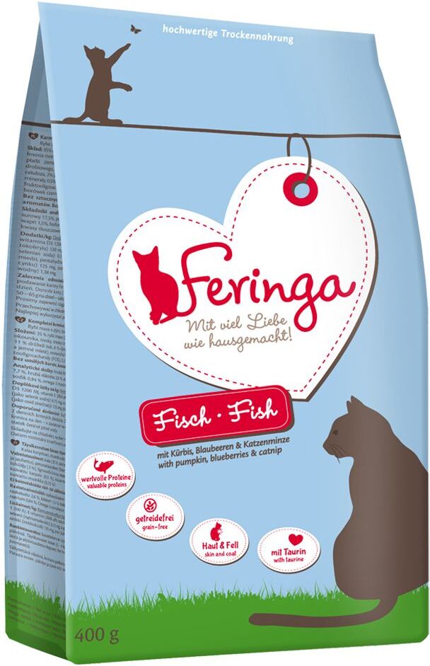 Feringa 2kg Adult Fisch Feringa Trockenfutter für Katzen