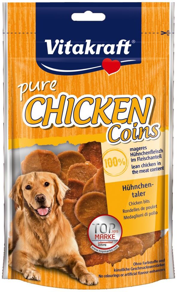 Vitakraft 80g CHICKEN Hühnchentaler Vitakraft Hundesnacks