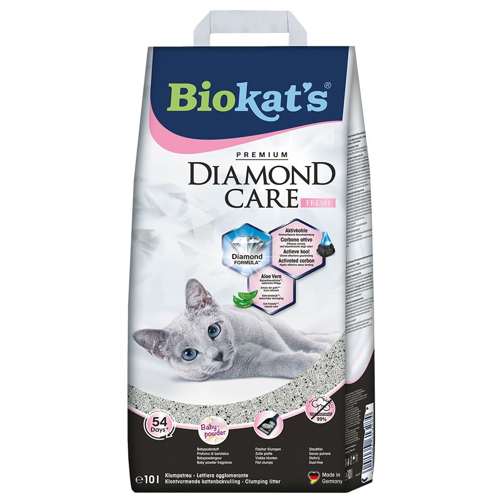 Biokat's 10l Biokat´s DIAMOND CARE Fresh Katzenstreu