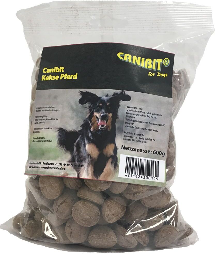 Caniland 600g Stickies Pferd Canibit Hundesnacks