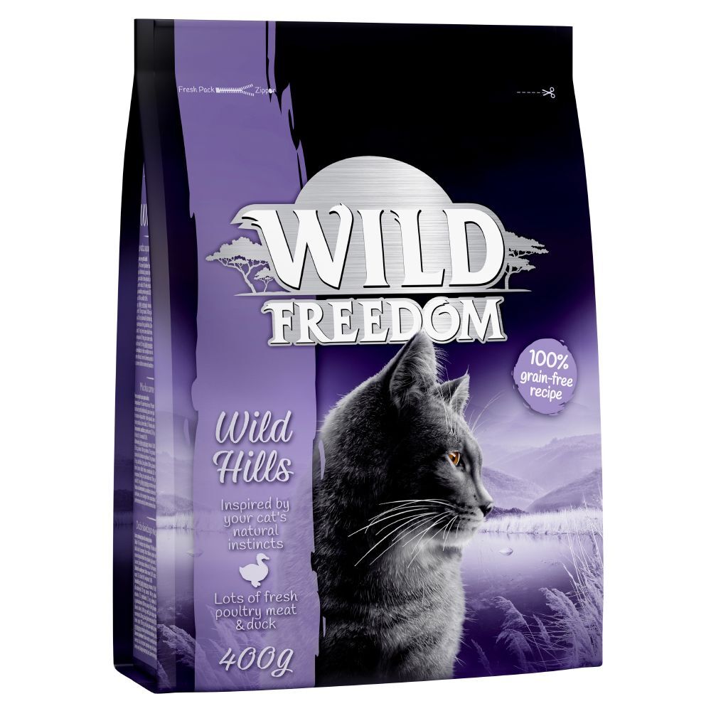 Wild Freedom 2kg Adult "Wild Hills" Ente  Wild Freedom Trockenfutter für Katzen