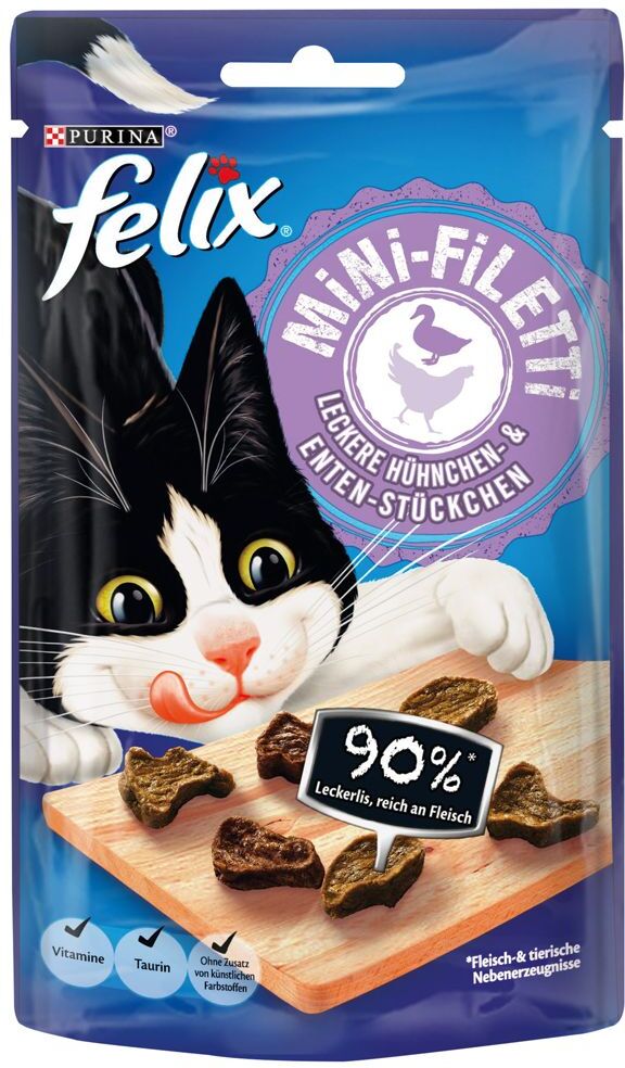 Felix Mini Filetti - Huhn & Lachs (7 x 40 g)