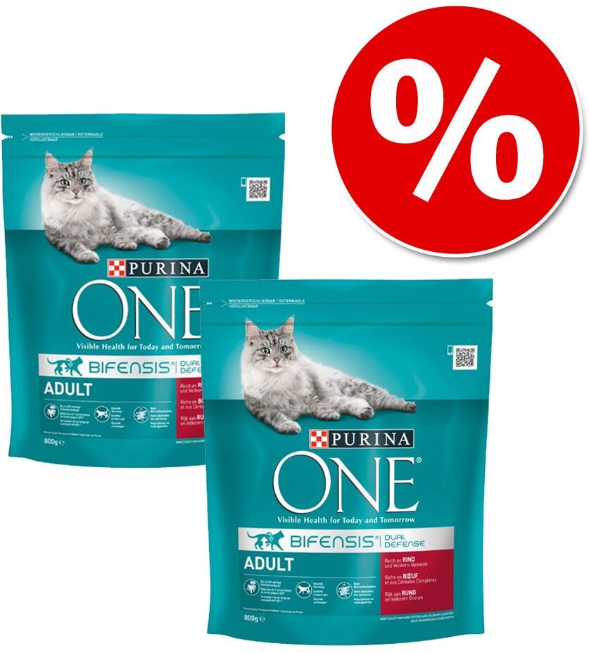 Purina One 6x800g Light Purina One Trockenfutter für Katzen