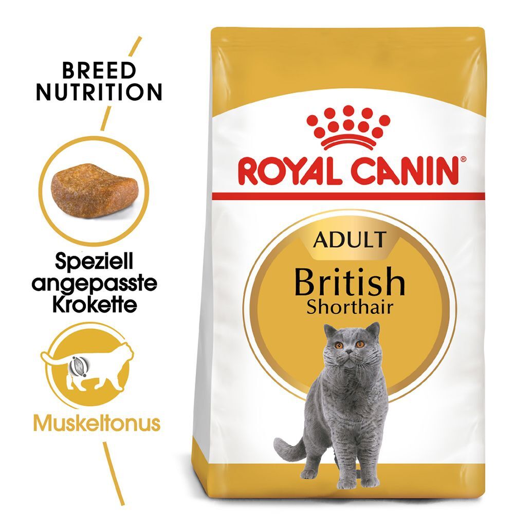 Royal Canin Breed 2x 10kg British Shorthair Adult Royal Canin Trockenfutter für Katzen