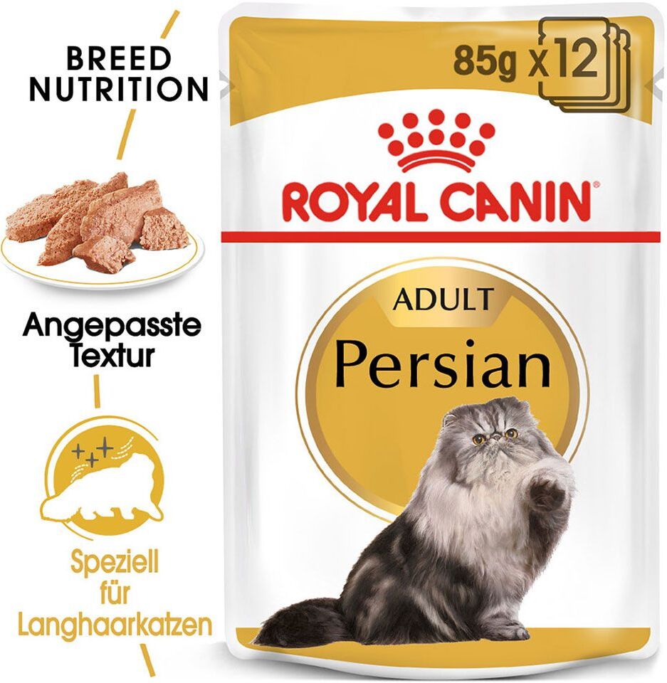 Royal Canin Breed 12x 85g Persian Breed Royal Canin Nassfutter für Katzen