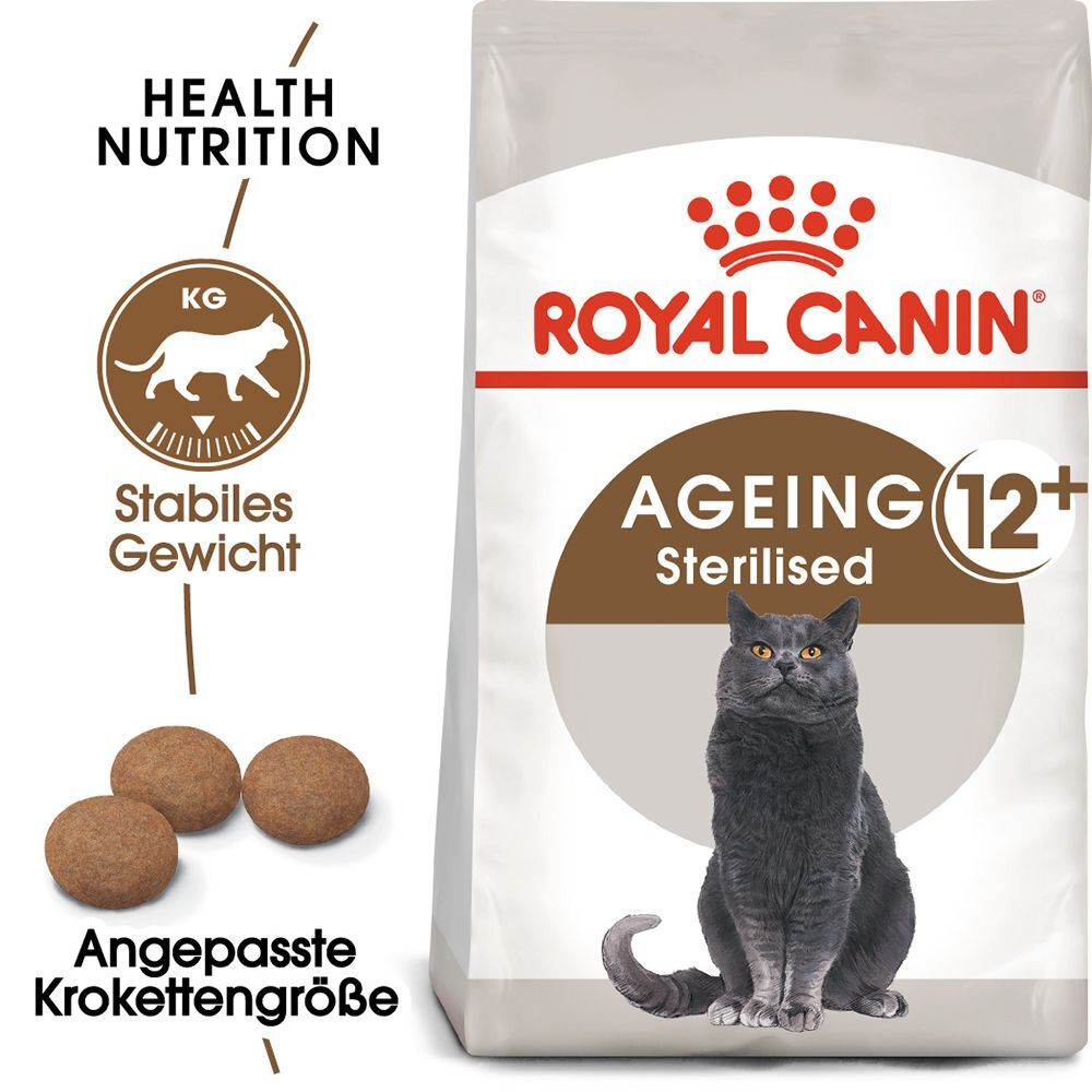 Royal Canin 400g Senior Ageing Sterilised 12+ Royal Canin Trockenfutter für Katzen