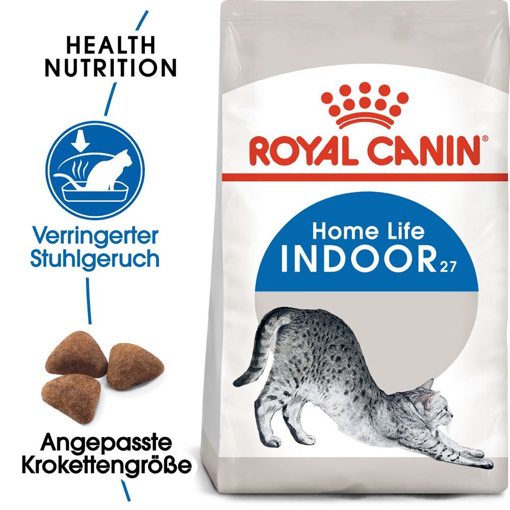 Royal Canin 400g Indoor 27 Royal Canin Trockenfutter für Katzen