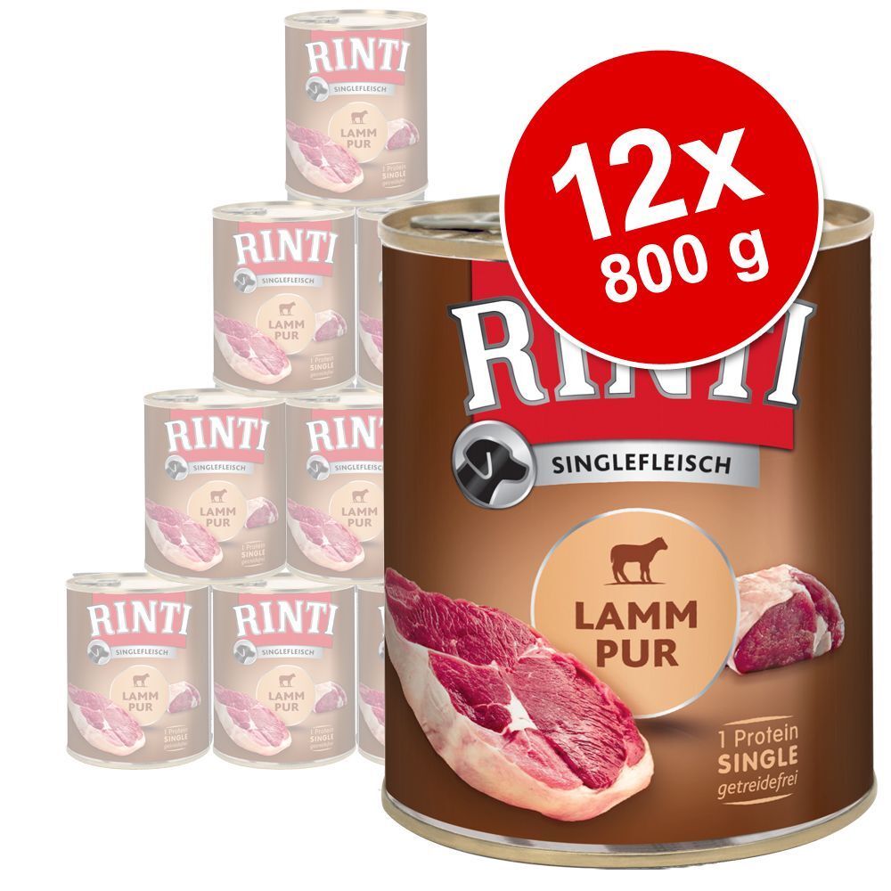 RINTI Sparpaket: RINTI Singlefleisch 12 x 800 g - Pansen pur