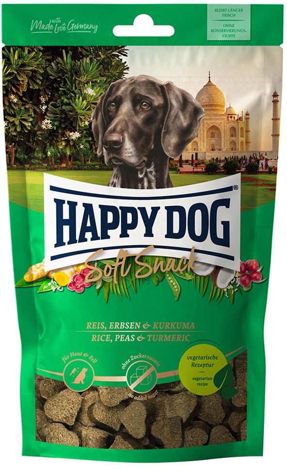 Happy Dog 3x 100g  SoftSnack India Happy Dog Trockenfutter für Hunde