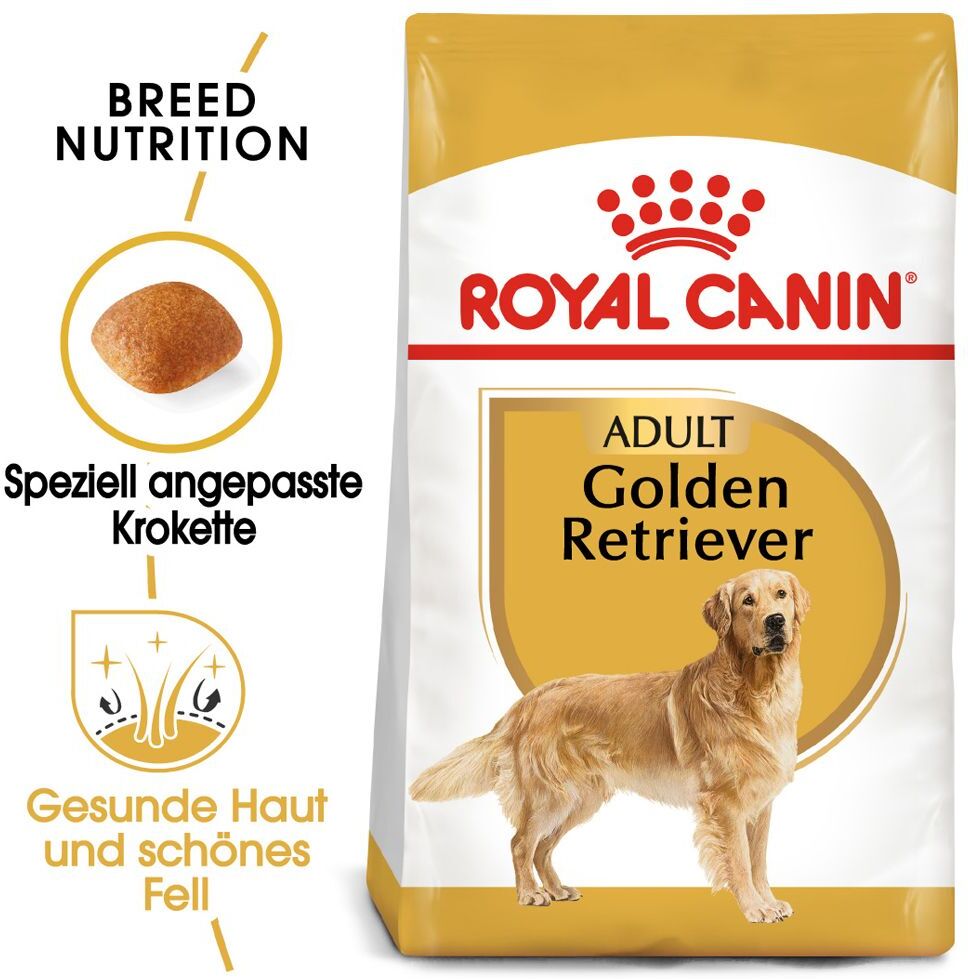 Royal Canin Breed 12kg Golden Retriever Adult Royal Canin Trockenfutter für Hunde