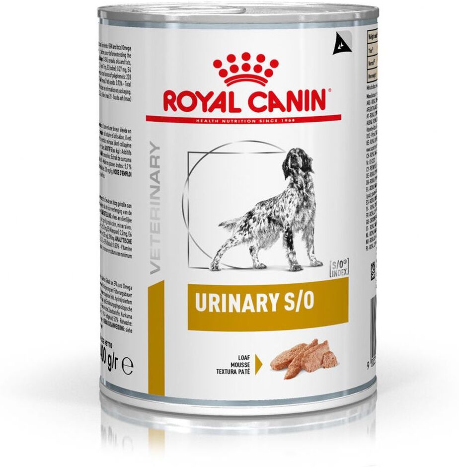 Royal Canin Veterinary Diet 24x 410g Urinary S/O Royal Canin Veterinary Diet Nassfutter für Hunde