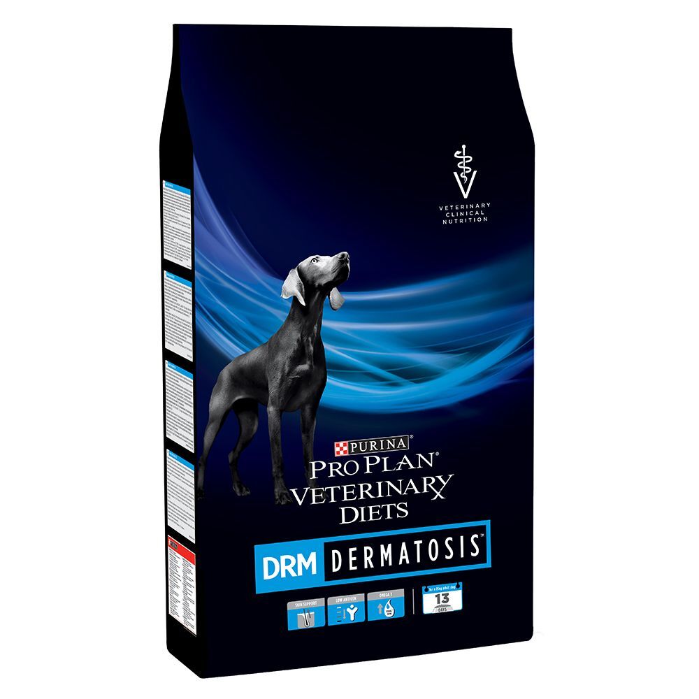 Purina Veterinary Diets 2x 12kg Veterinary Diets - DRM Dermatosis Purina Trockenfutter für Hunde