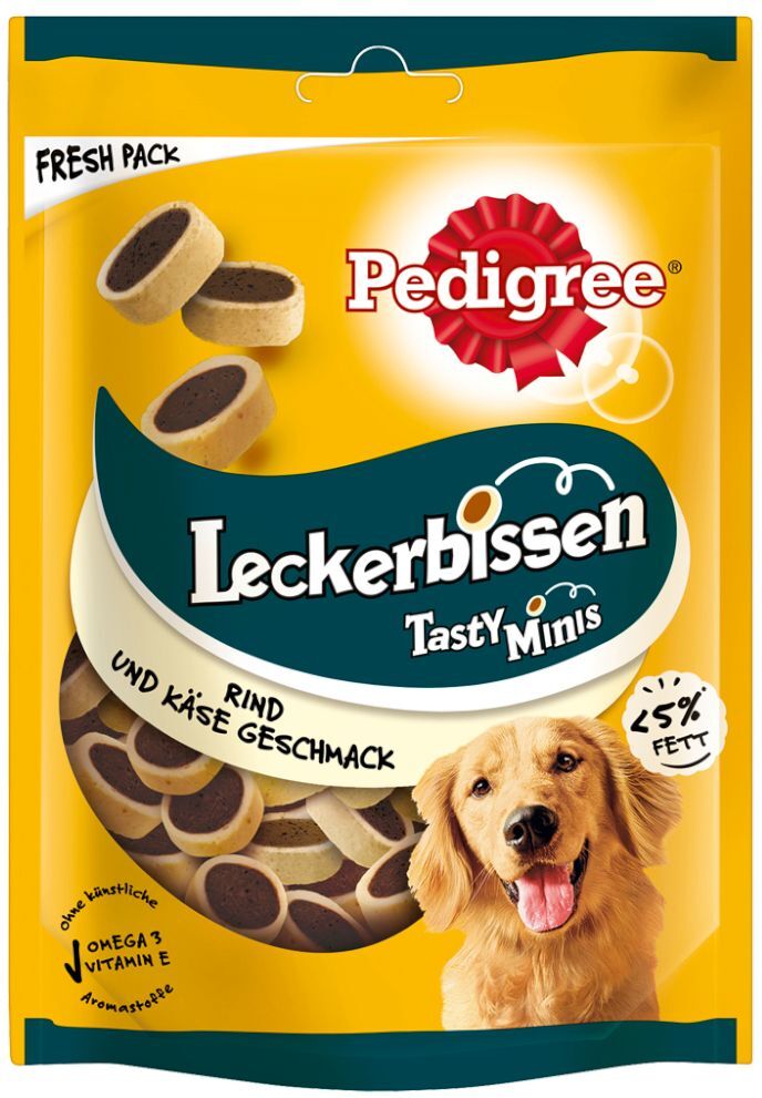 Pedigree 130g Leckerbissen Kau-Happen Huhn Pedigree Hundesnacks