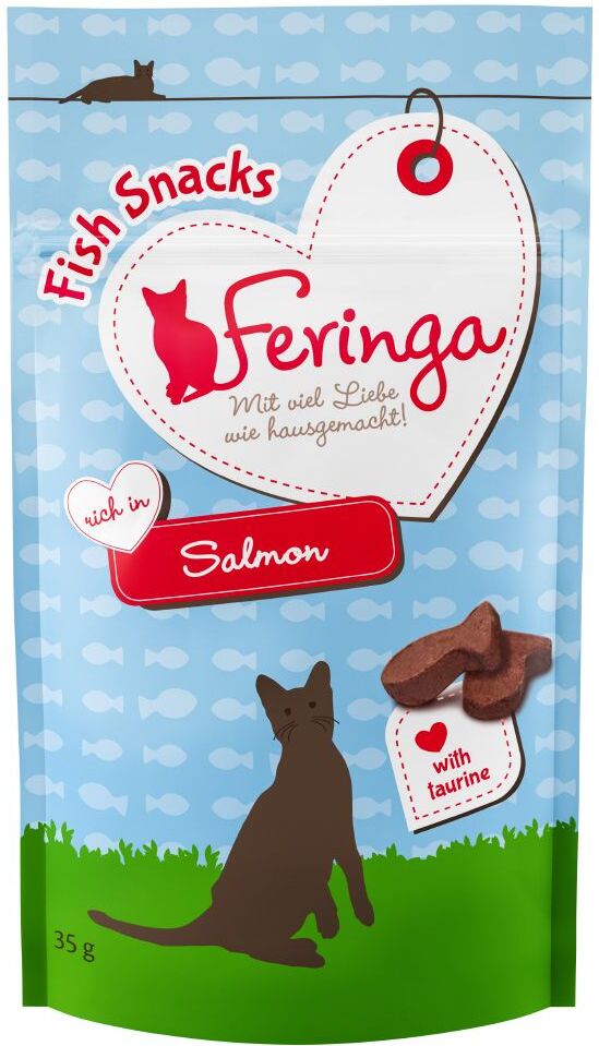 Feringa 9x 35g Fischsnacks Lachs Feringa Katzensnacks