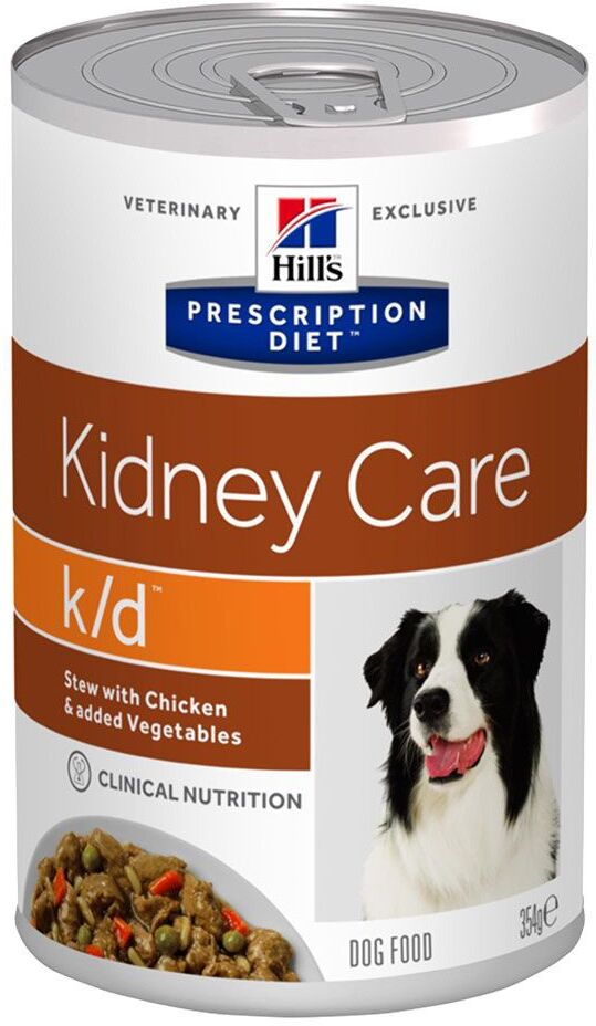 Hill's Prescription Diet 24x 354g k/d Kidney Care Ragout mit Huhn Hill's Prescription Diet Nassfutter für Hunde