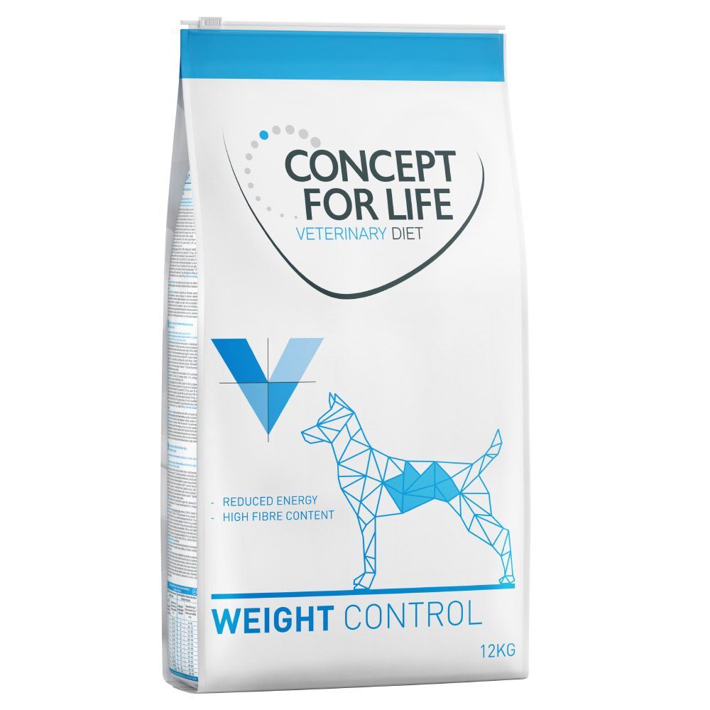 Concept for Life VET 4kg Veterinary Diet Weight Control Concept for Life Trockenfutter für Hunde