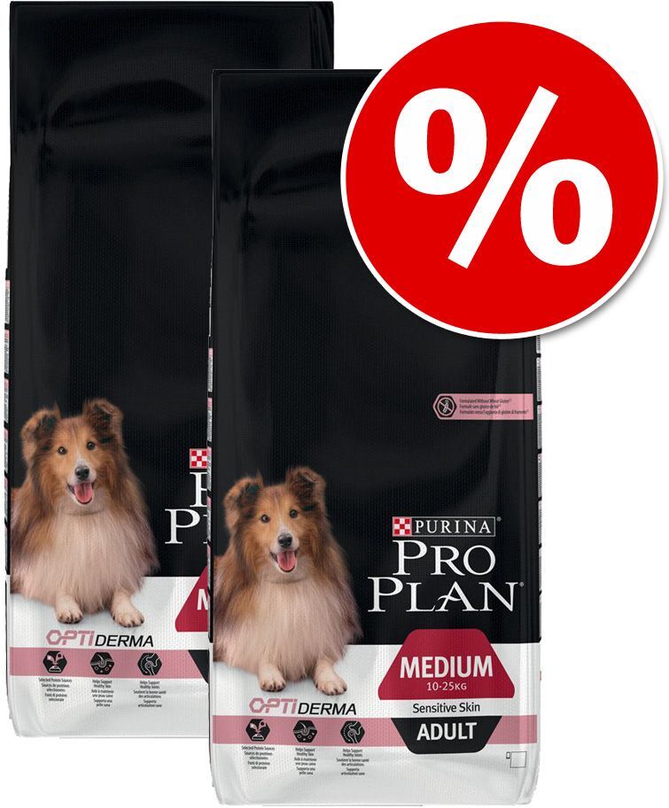 Pro Plan 2x 14kg Medium & Large Adult 7+ Pro Plan Trockenfutter für Hunde