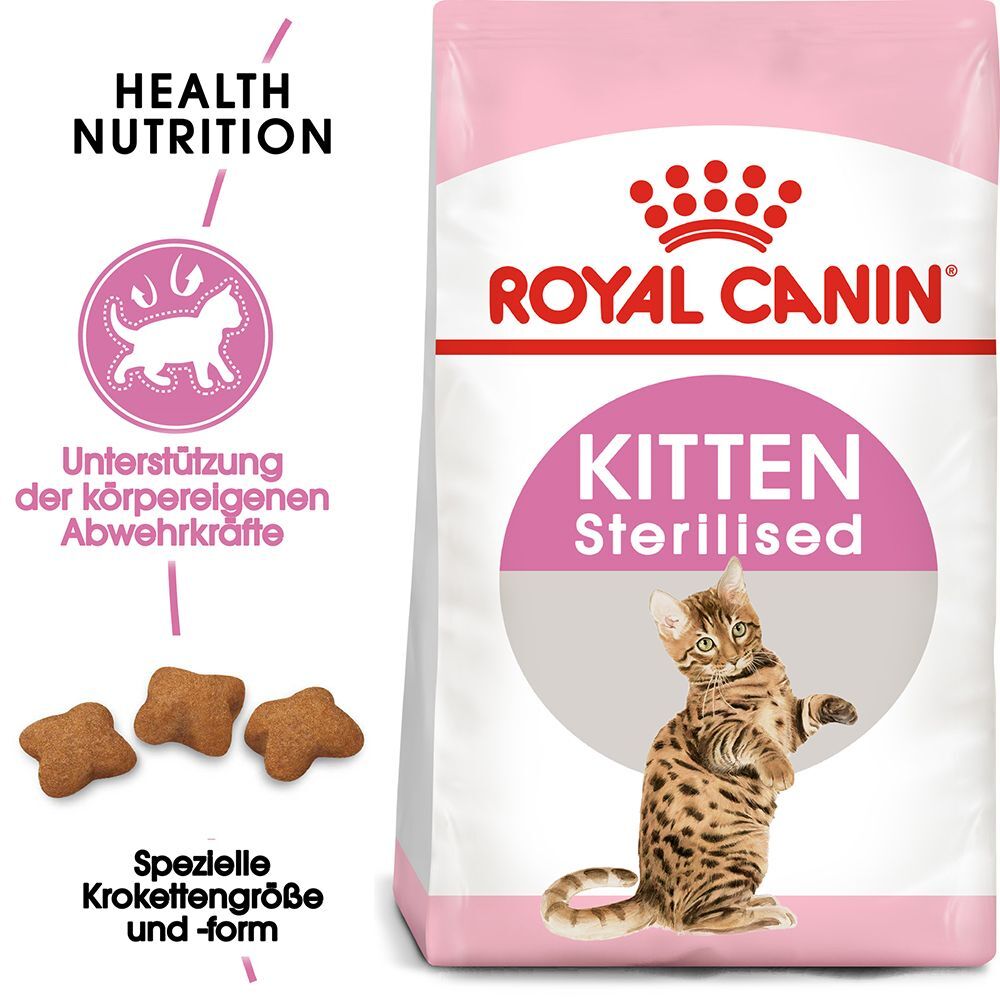 Royal Canin 3,5kg Kitten Sterilised Royal Canin Trockenfutter für Katzen