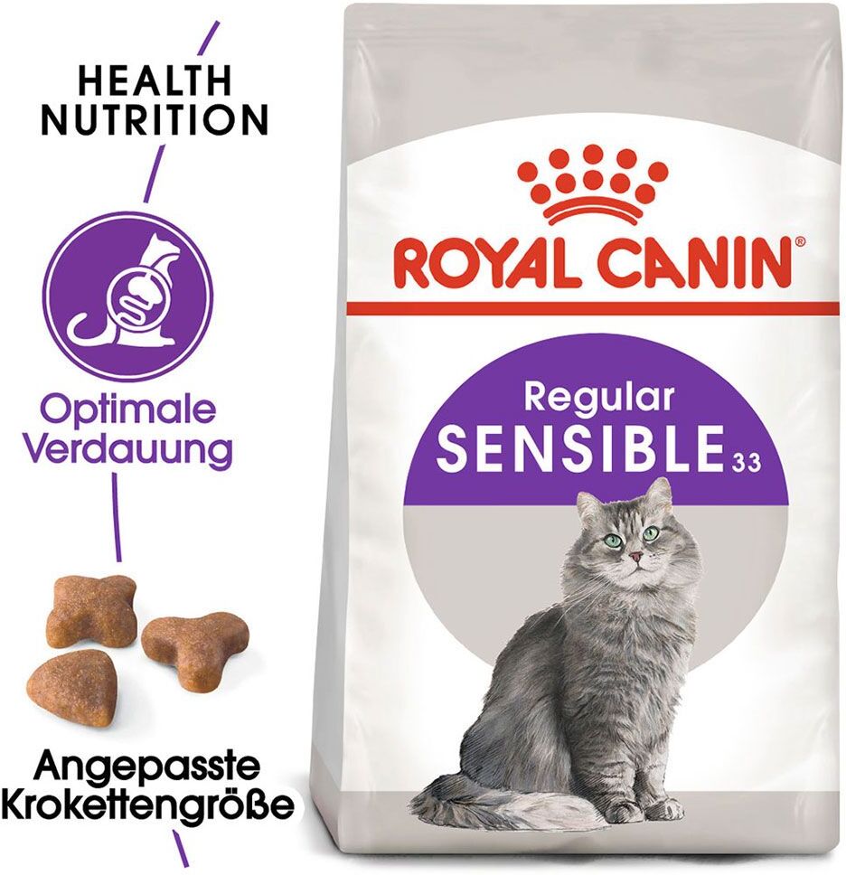 Royal Canin 4kg Regular Sensible 33 Royal Canin Trockenfutter für Katzen