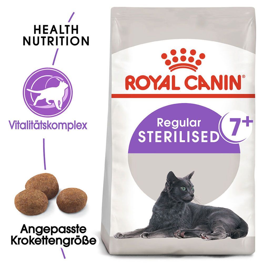 Royal Canin 1,5kg Sterilised 7+ Royal Canin Trockenfutter für Katzen