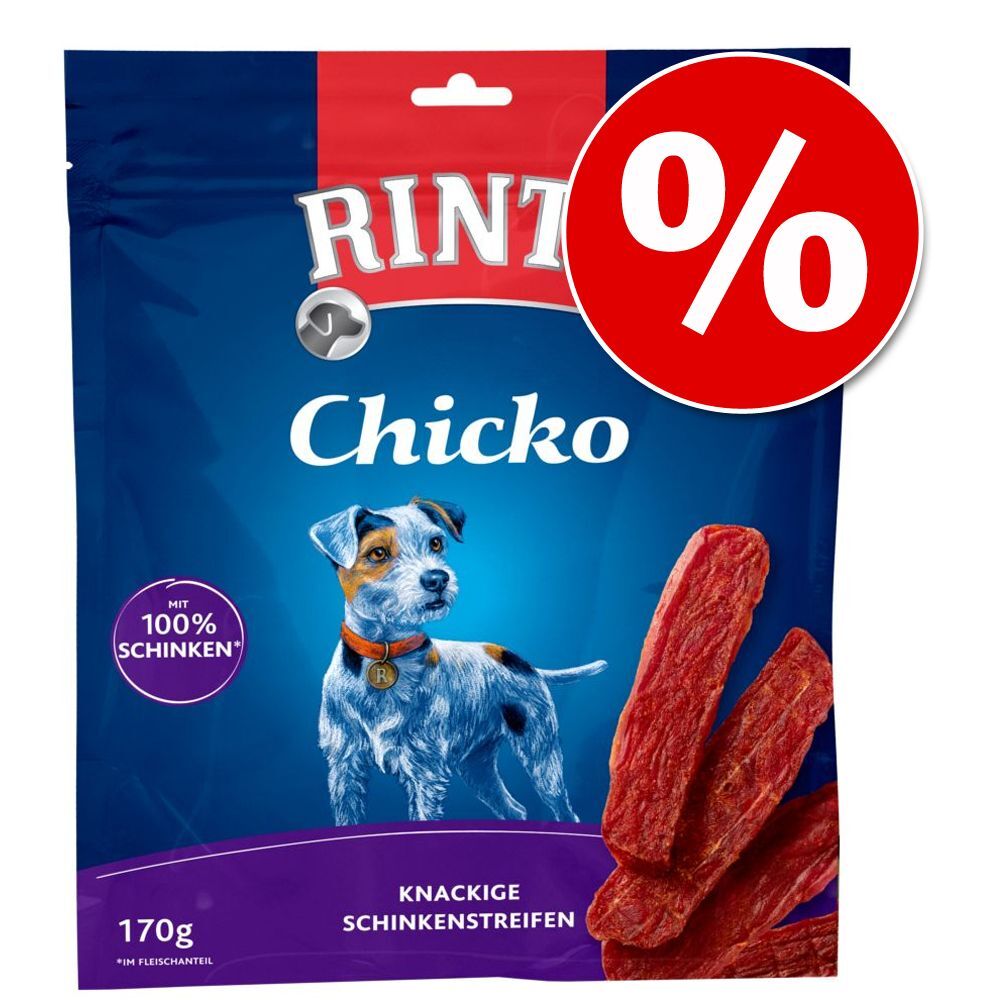 RINTI 6x 170g Extra Chicko Rind RINTI Hundesnack