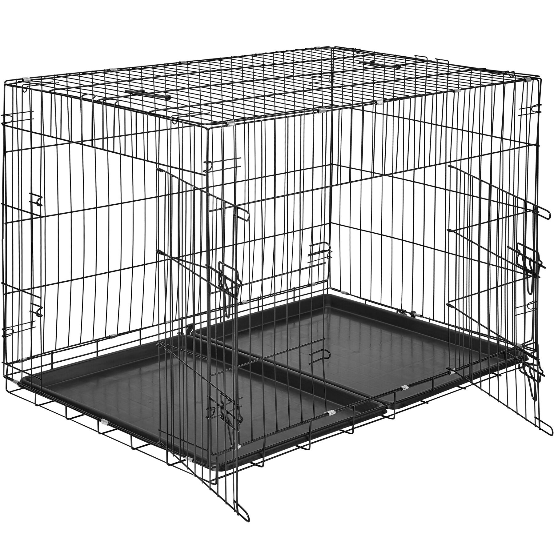 tectake Transportní box pro psa přenosný - 106 x 70 x 76 cm