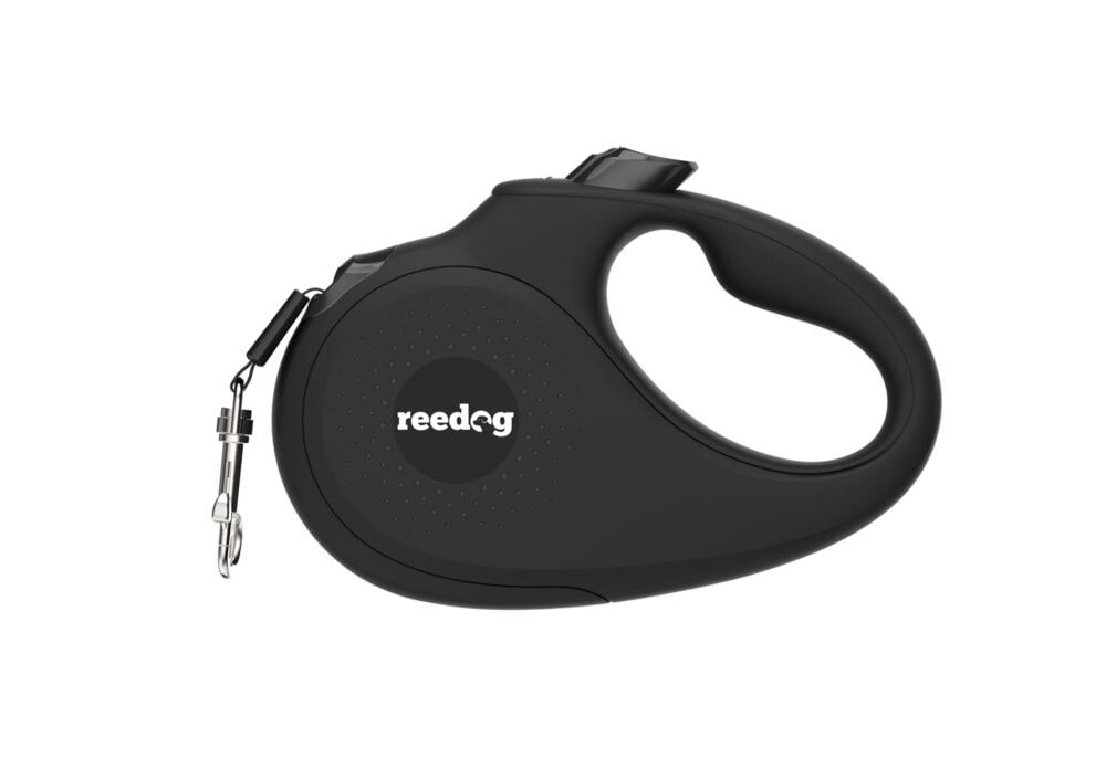 Reedog Senza Basic samonavíjecí vodítko L  50kg / 5m páska / černé