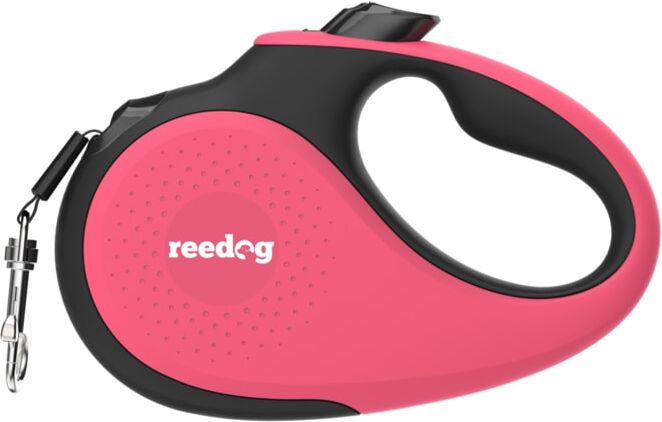 Reedog Senza Premium samonavíjecí vodítko S 15kg / 5m páska / růžové