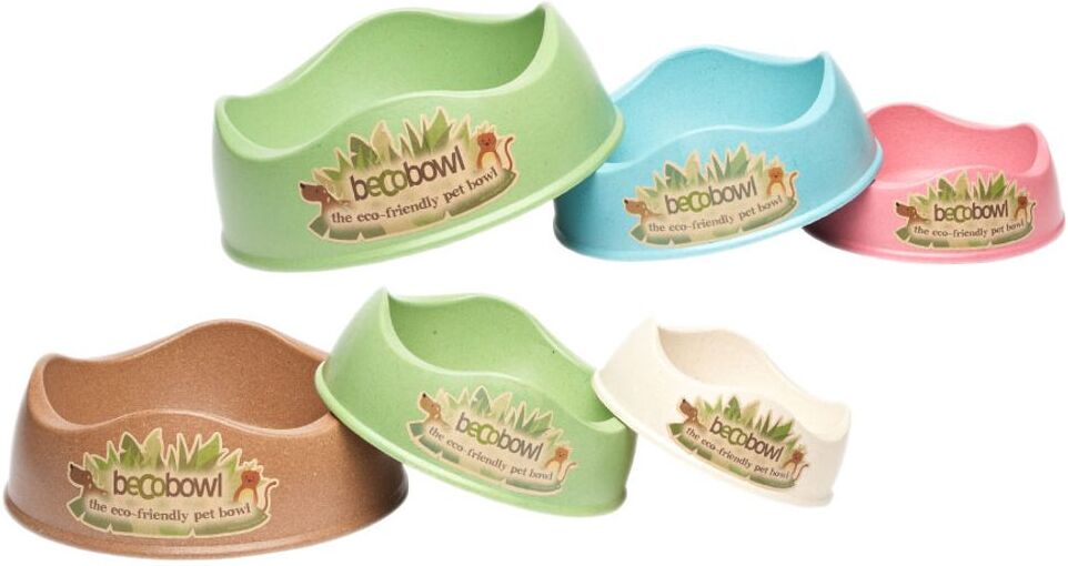 BeCoThings Miska pro psa BecoBowl - farba: natural / L