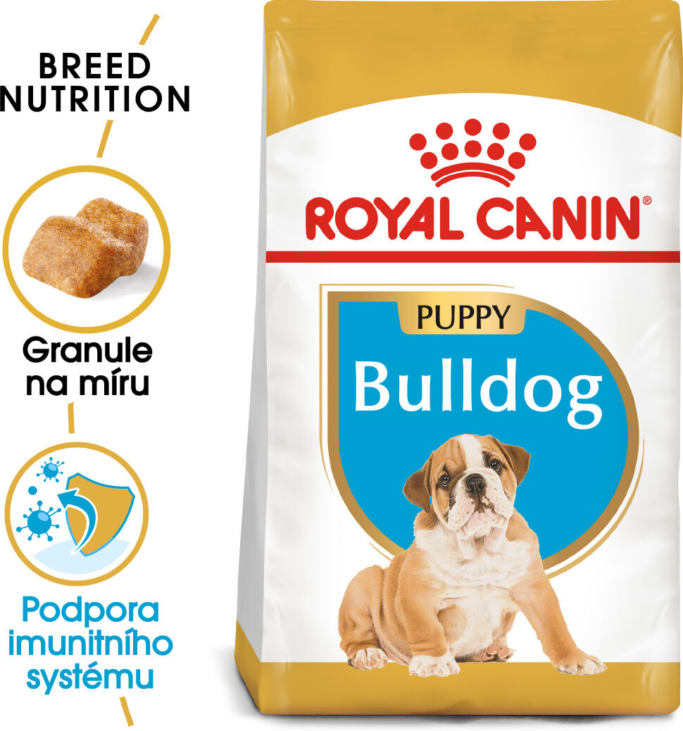 Royal Canin Bulldog Puppy - granule pro štěně buldoka - 12kg