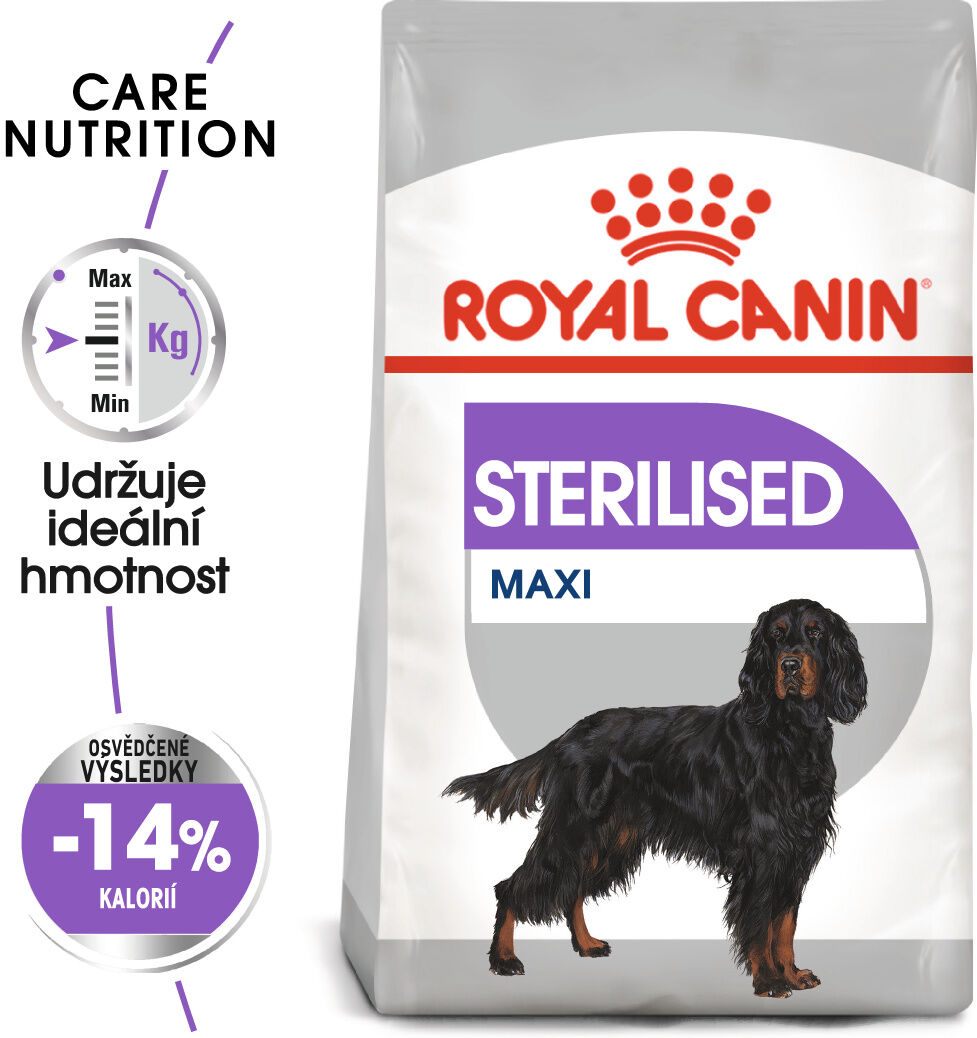 Royal Canin Maxi Sterilised - granule pro kastrované velké psy - 9kg