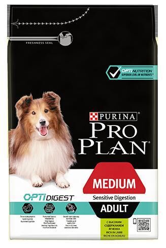 Purina Pro Plan Dog Medium Adult Sensitive Digestion - 14kg