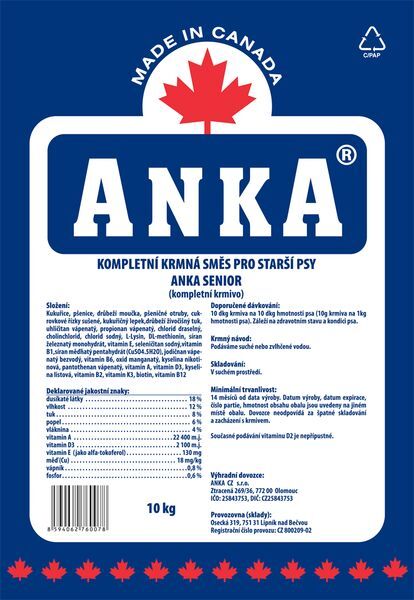 ANKA Senior - 2x20kg