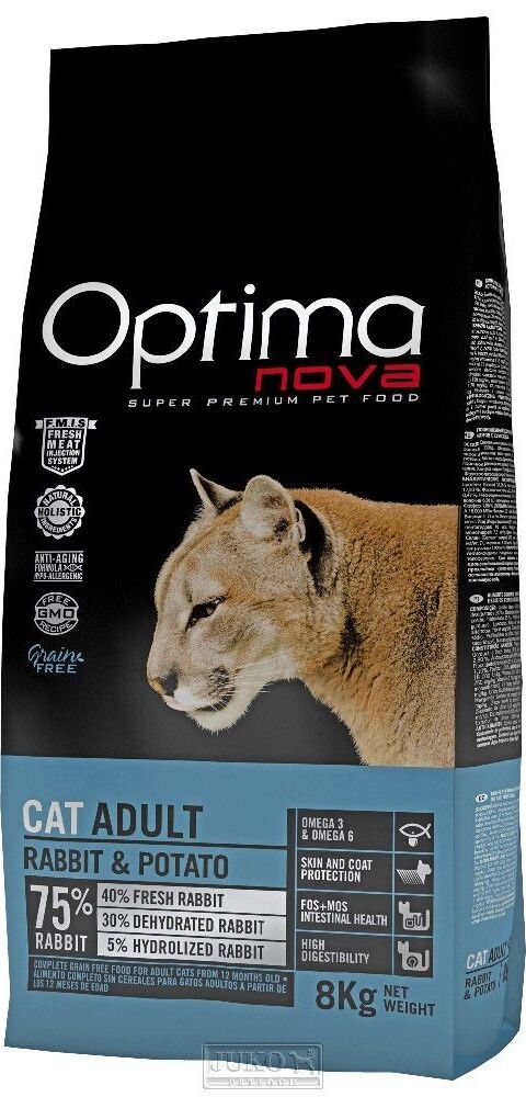 OPTIMAnova cat GF ADULT rabbit/potato - 2kg