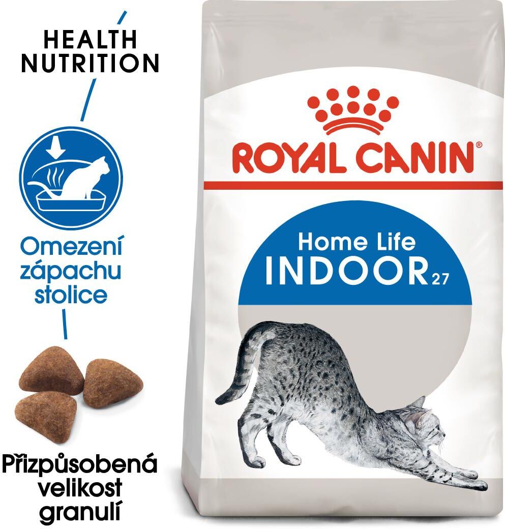 Royal Canin INDOOR  - granule pro kočky žijící uvnitř - 4kg