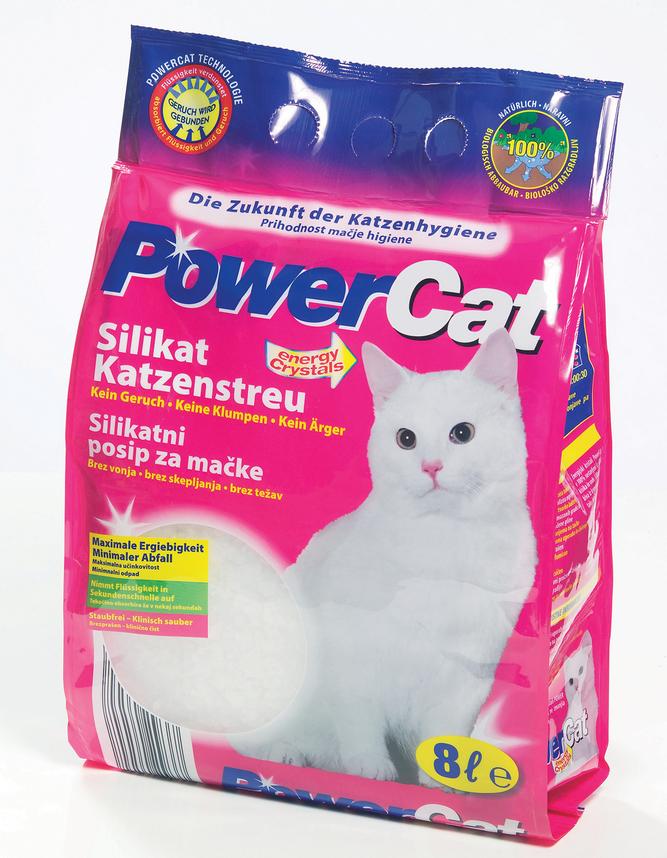 (bez zařazení) Podestýlka  POWERcat  silikon - 4ks / 8l