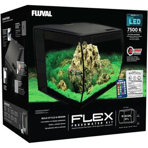 HAGEN Deutschland GmbH & Co. KG FLUVAL Flex Nano-Aquarium-Set 57 Liter schwarz