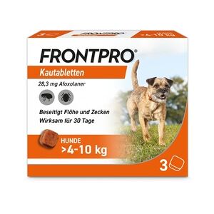 Boehringer Ingelheim FRONTPRO 28 mg Kautabletten f.Hunde >4-10 kg 3 Stück