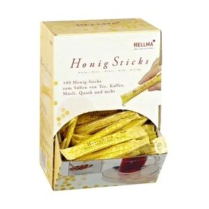 Hellma Honig-Sticks Flüssig 100 Portionen x 8 g (800 g)