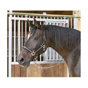 Kerbl Pferde-Halfter Mustang Gr.3 schwarz silber