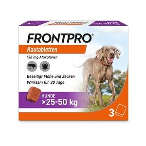 Boehringer Ingelheim FRONTPRO 136 mg Kautabletten f.Hunde >25-50 kg 3 Stück
