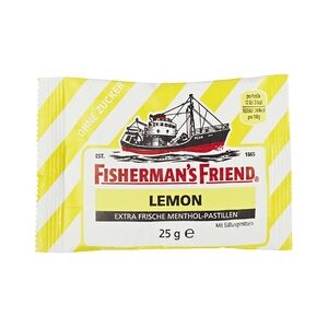 FISHERMAN'S FRIEND Menthol Pastillen Lemon 24 x 25 g (600 g)