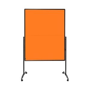 Moderationswand PREMIUM PLUS klappbar 150 x 120 cm, orange